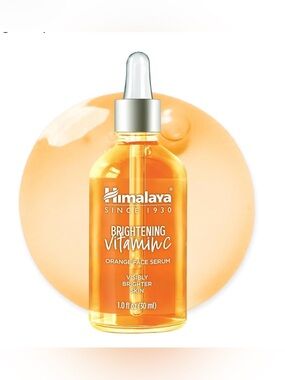 Himalaya brightening vitamin c orange face serum 1oz